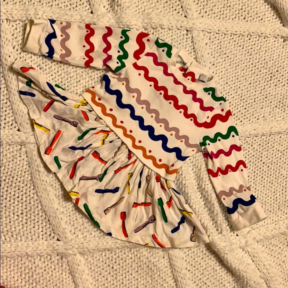 Stella McCarthy Kids baby girl sweater dress, 9 mn